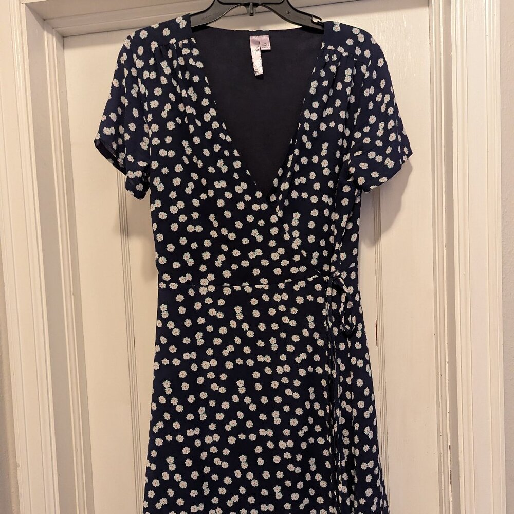 Floral Wrap Dress